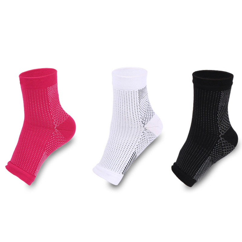 6 pares de calcetines ortopédicos de compresión para mujer, calcetines  suaves y transpirables, calcetines de cinco dedos