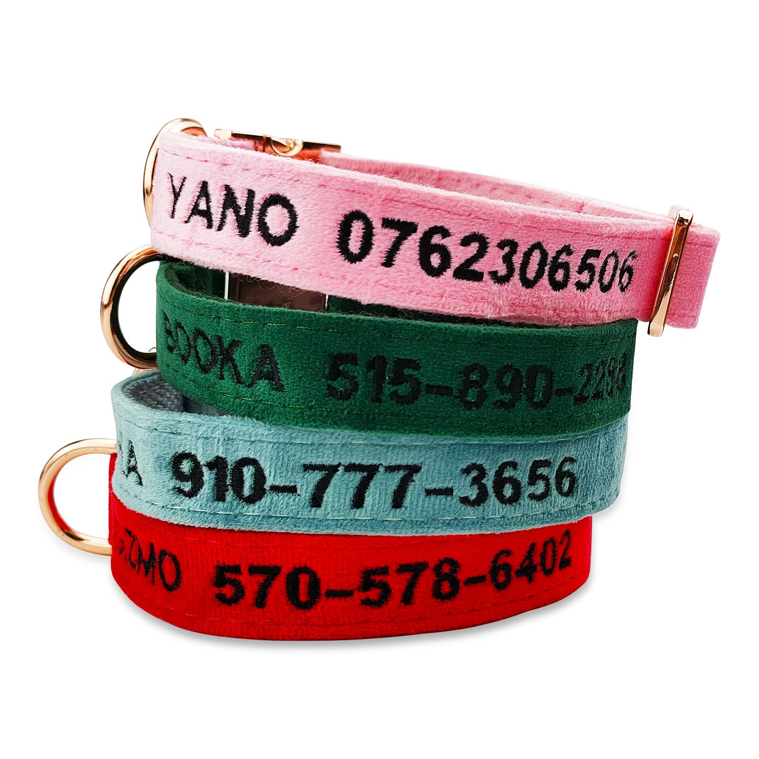 Personalized Dog Collar Custom Embroidered Pet Collar With Name And Phone  Number Id Collar With Metal Buckle For Small Medium Large Dog - Temu  Bulgaria
