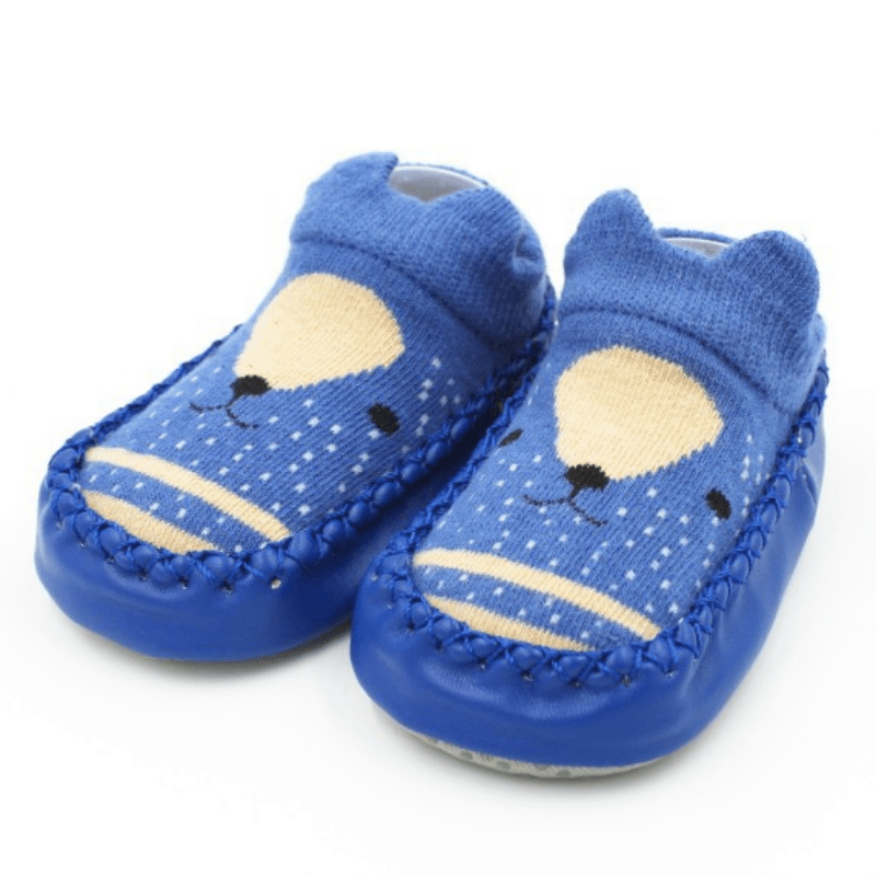 2023 New Born Baby Socks with Rubber Soles Infant Baby Girls Boys Shoes  Spring Autumn Baby Floor Socks Anti Slip Soft Sole Sock