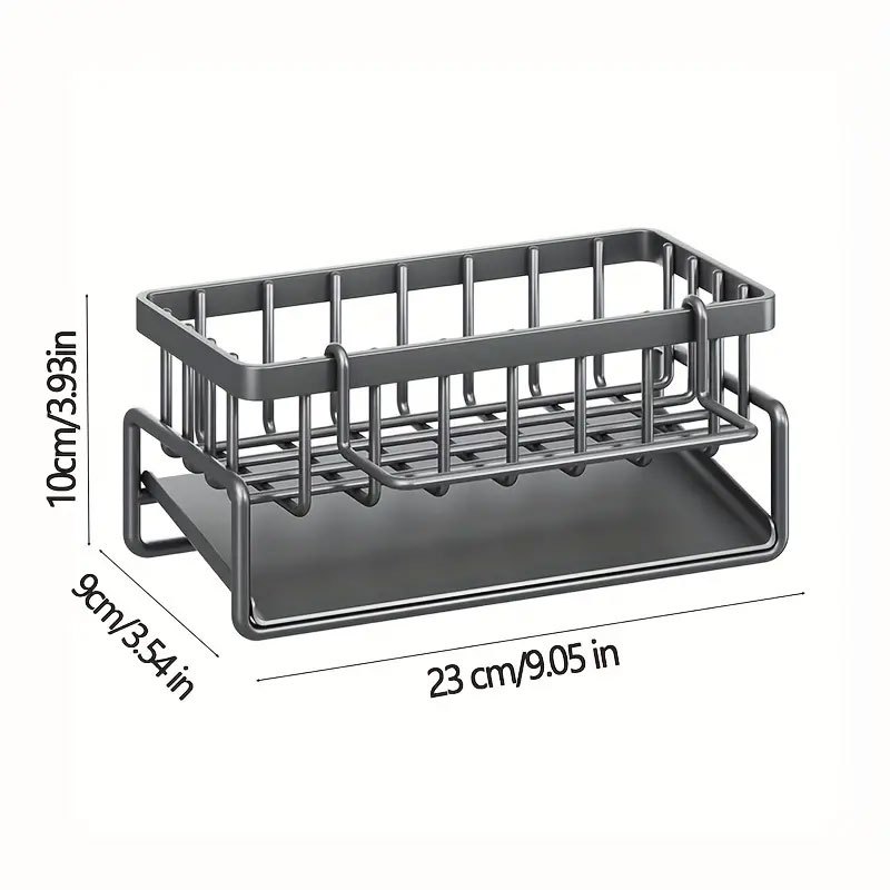 1pc Soporte Esponja Fregadero Cocina Ordenado Pronto Soporte - Temu