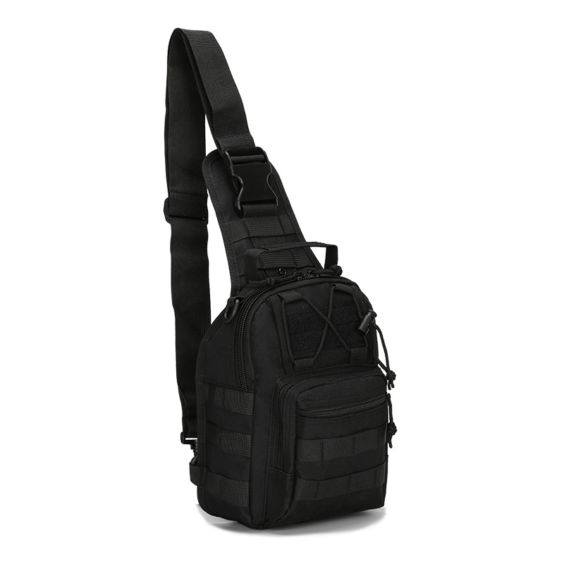 Shoulder Bag For Men, Messenger Bag Small Multi Pocket Crossbody Bag For  Traveling Fishing Camping Hiking Use,black