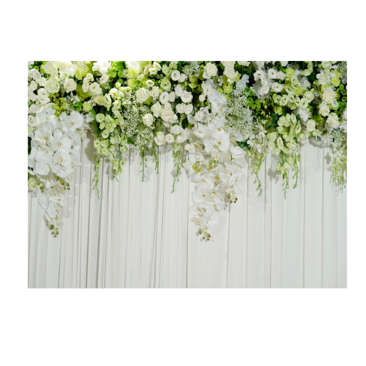 Fondo De 250x180cm De Flores Para Foto De Fiesta De Bodas