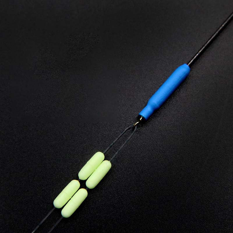 10pcs/set Fishing Buoy Floats, Buoy Seat Copper Head Fast Rotating Float,  Silicone Connector, Carp Fishing Accessories