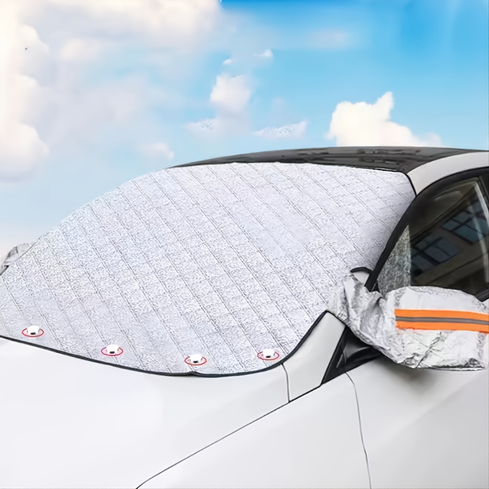 Parasol Coche Cortina Protector Solar Aislamiento Térmico - Temu
