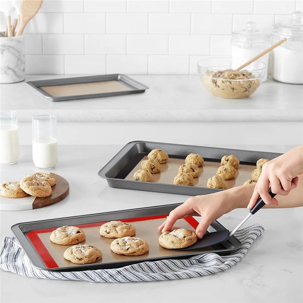 Broiler Pan Cookie Sheet Kitchen Tray Barbecue Oven Baking Non