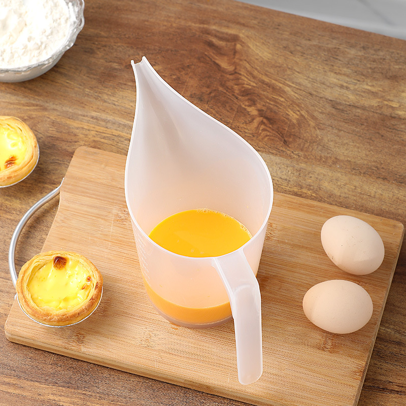 Stainless Steel Measuring Cup And Semi-automatic Egg Whisk