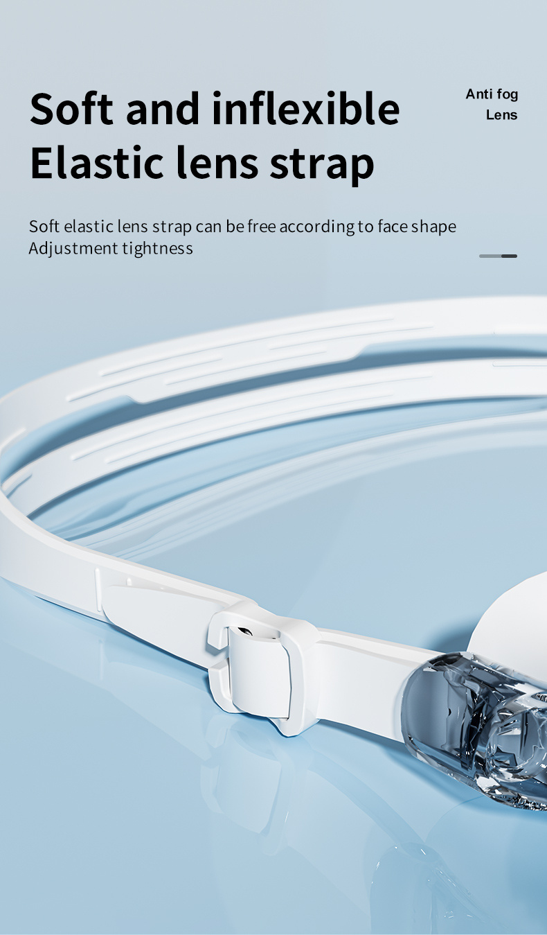 Professional Anti-Fog Swimming Goggles for Men And Women, High-Definition ABS Material, Waterproof, Comfortable Fit for Adults - Ideal for Freestyle And Competitive Swimming