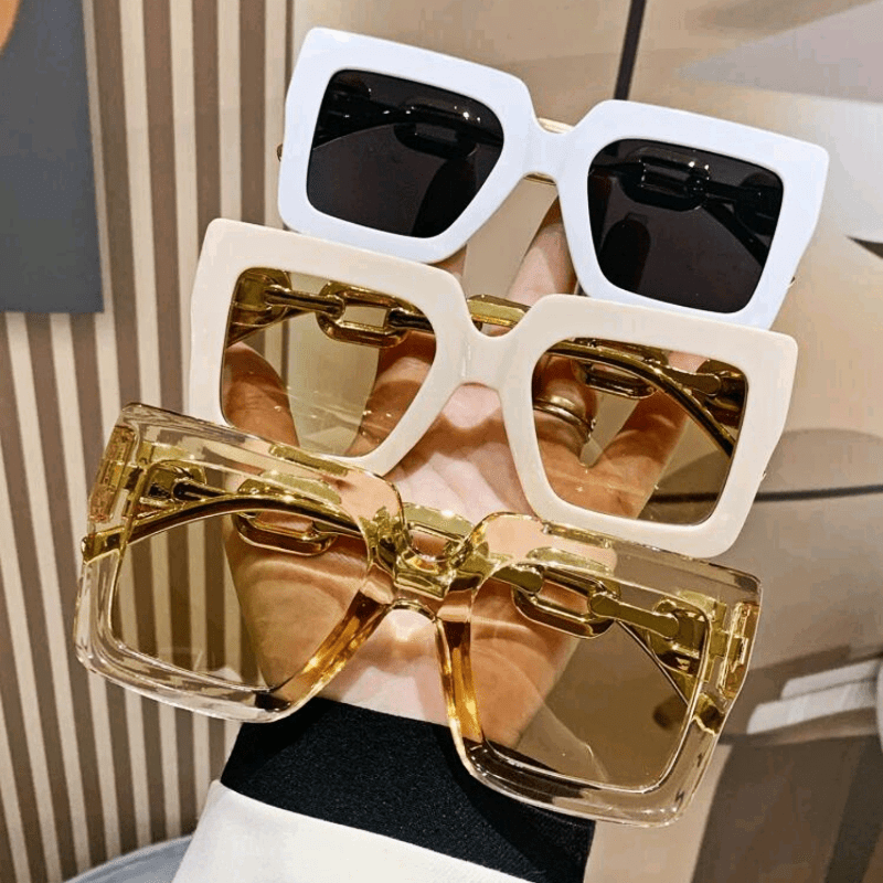 Gucci Eyewear detachable-charm square-frame Sunglasses - Farfetch