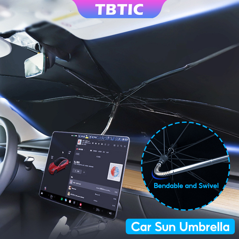 Tbtic Auto-windschutzscheiben-sonnenschutz, Doppelschichtiger