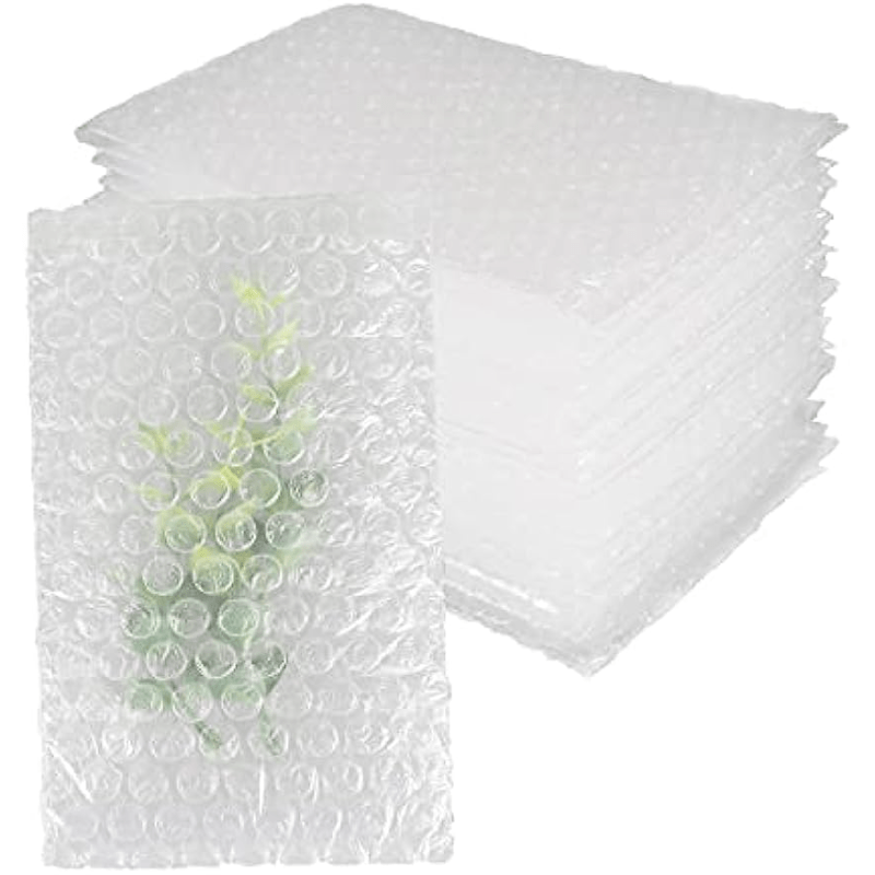 200 PCS Clear Bubble Pouches Bags 4x6 inch, Protective Bubble Pouch, Double  Walled Flush Cut Thickening Shockproof Foam Wrap Bags for Cushioning
