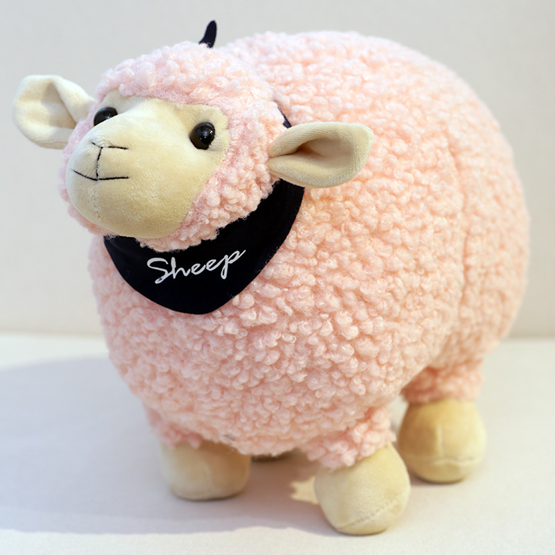 Sheep Doll Plush Toy Simulation Cute Version Ugly Cute Lamb - Temu