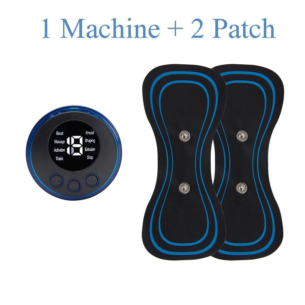 Neck Rechargeable Massager EMS Electric Cervical Massage Patch Low  Frequency Pulse for Muscle Pain Relief,Support Dropshipping