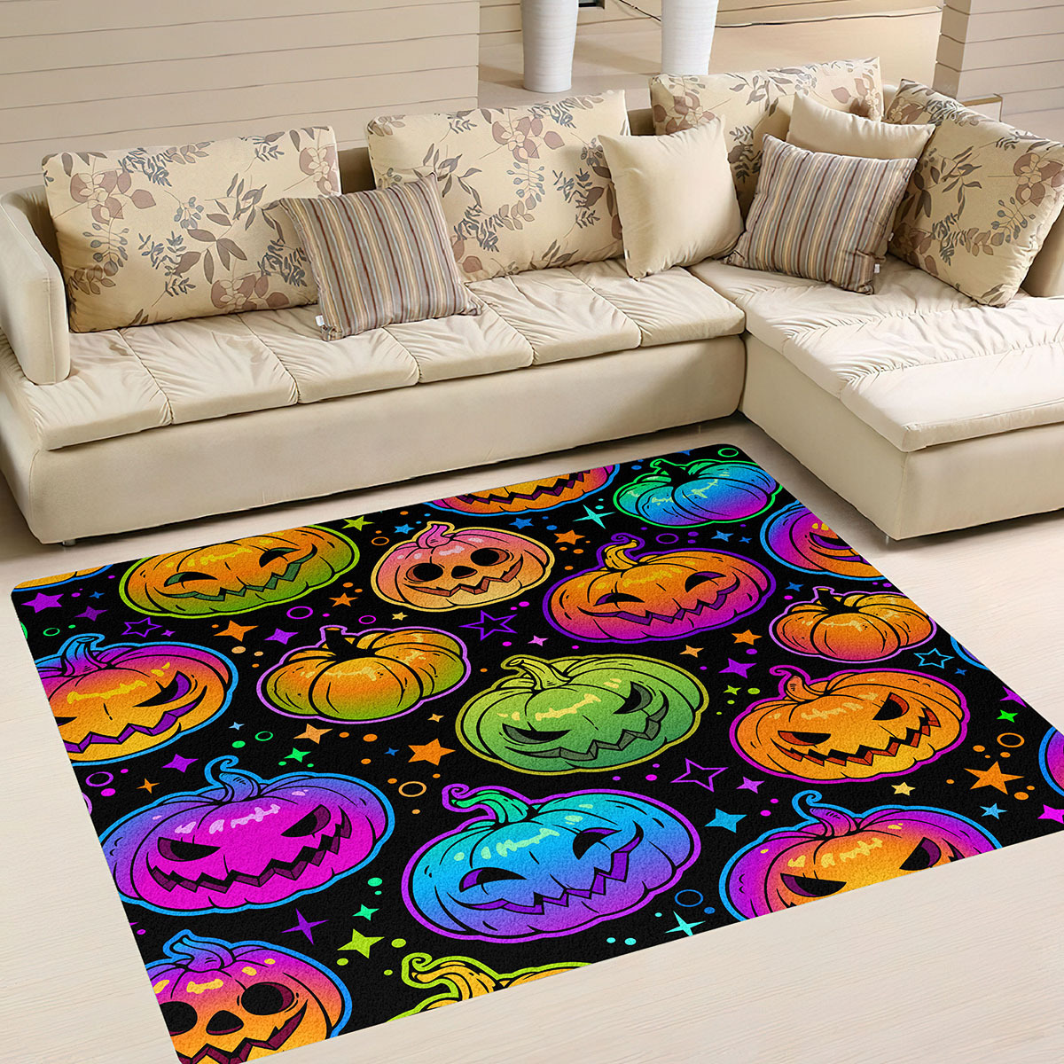 Halloween Decor Carpet Halloween Atmosphere Floor Mats - Temu