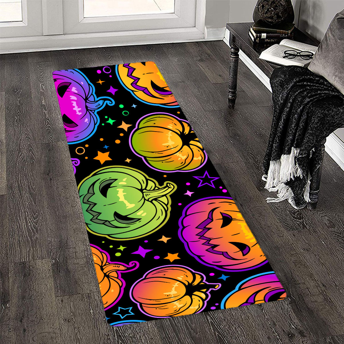 Halloween Decor Carpet Halloween Atmosphere Floor Mats - Temu