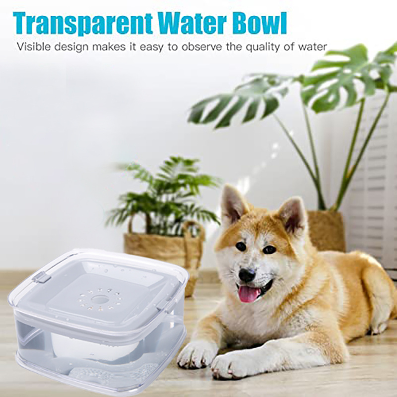 Dog Water Bowl Dog Bowl Slow Water Feeder No spill Pet - Temu Australia