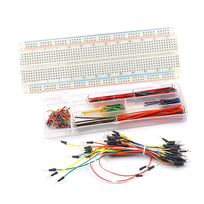50pcs DIY Electronic Kit Breadboard Dupont Cable For Arduino 20cm 2.54mm  Line Male Female Dupont Jumper Wire Cable 1P Connector - AliExpress
