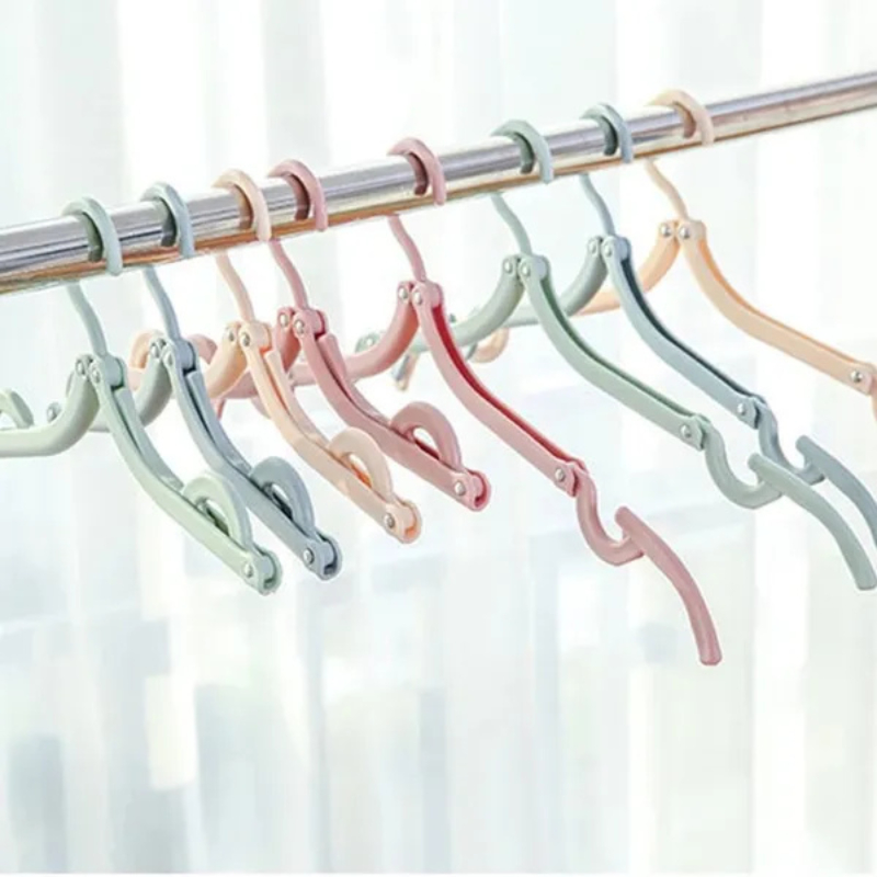 1pc Portable Folding Magic Hanger Clothes Drying Rack