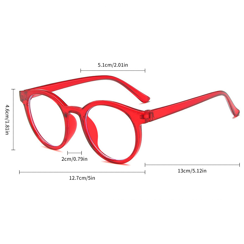 Retro Children's Prince Glasses Round Frame Funny Fashion - Temu