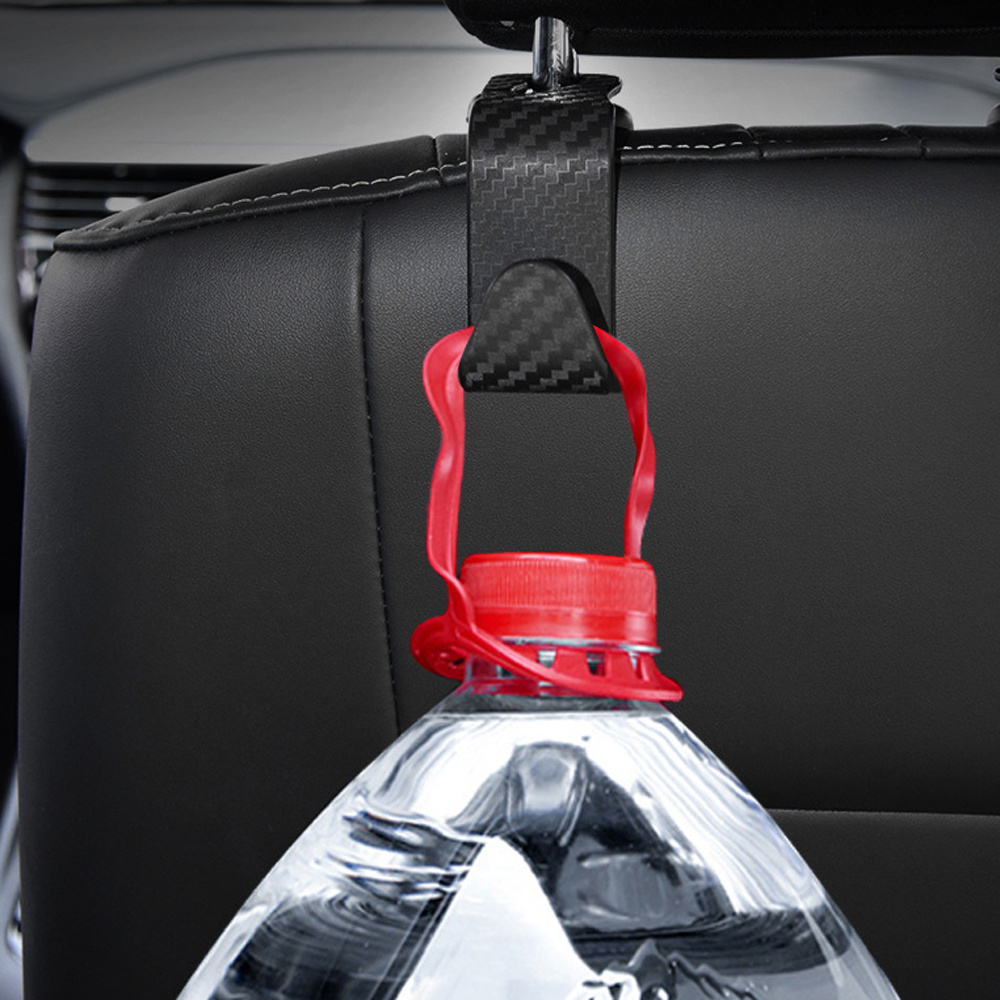 Porte-sac de siège de voiture, crochet d'appui-tête en Silicone rouge noir  marron porte-monnaie de voiture, accessoires d'intérieur de voiture -  AliExpress