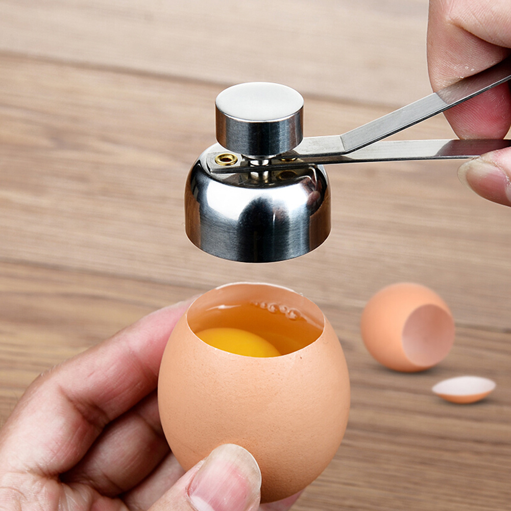 egg slicer with Egg Piercer,for Hard Boiled Eggs Cutter Strawberry