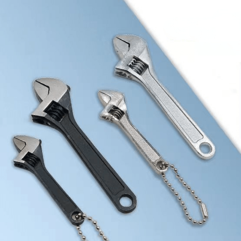 1Pc Steel 2.5/4-Inch Monkey Wrench Mini Open-end Wrench Mini Tool