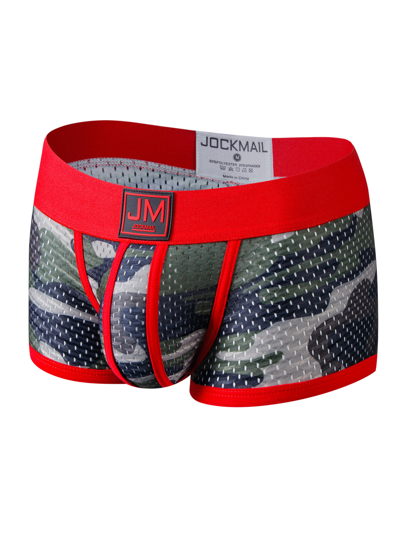 Men's Fashion Camouflage Print Mesh Breathable Comfy Boxers - Temu