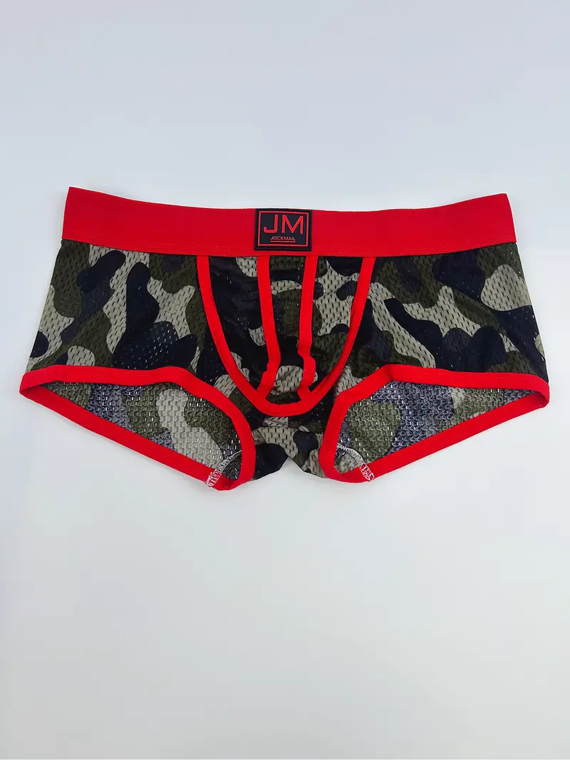 E likable new 2021 fashion all-match camouflage men's underwear