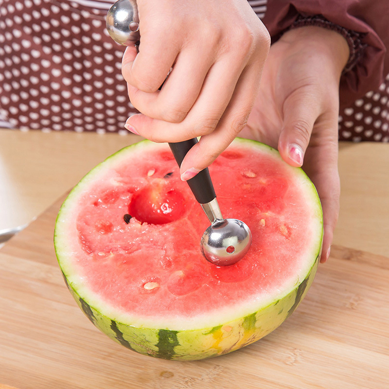 1pc Stainless Steel Watermelon Cutter, Classic Watermelon Slicer
