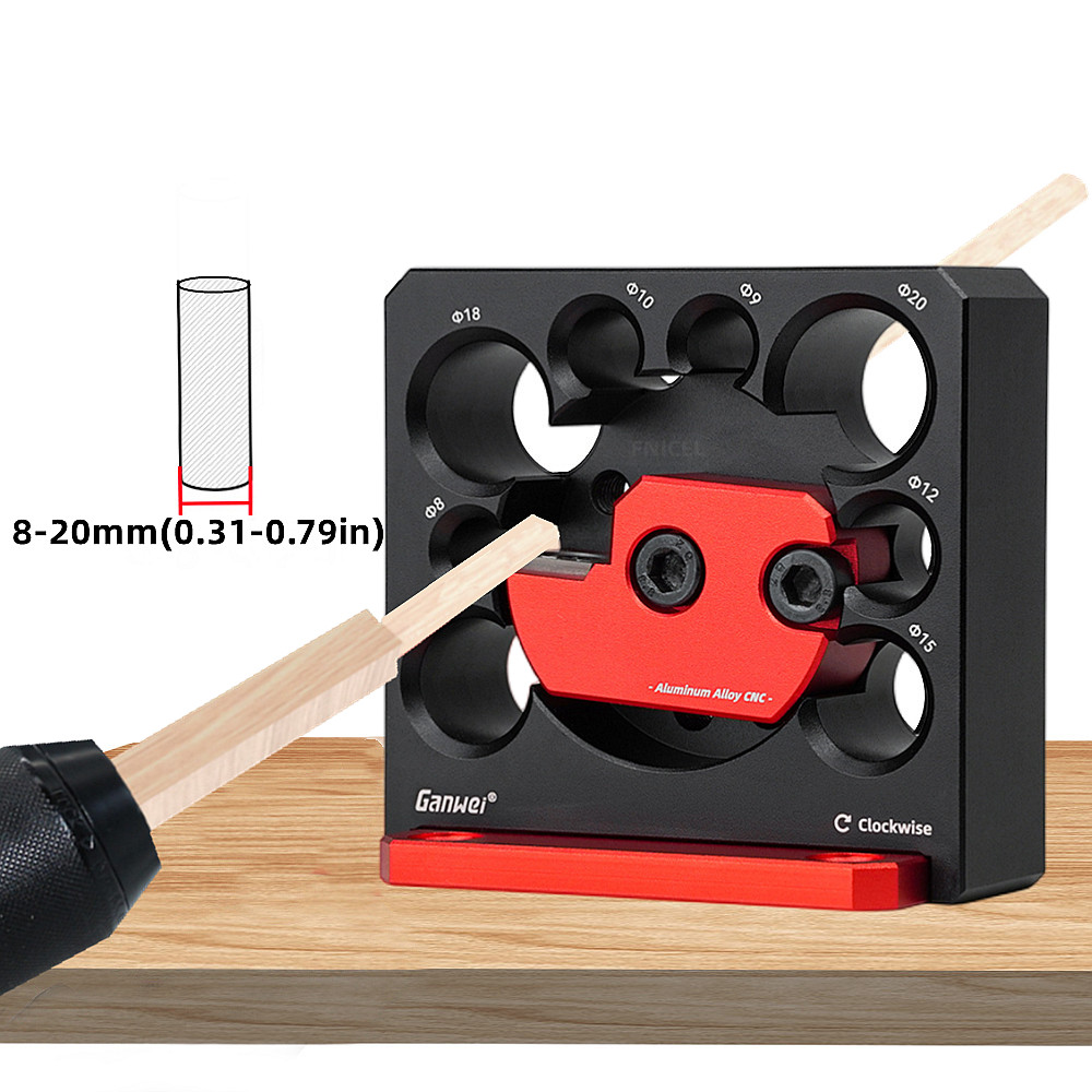 Dowel Maker Jig 8mm-18mm With Carbide Blades Electric Drill