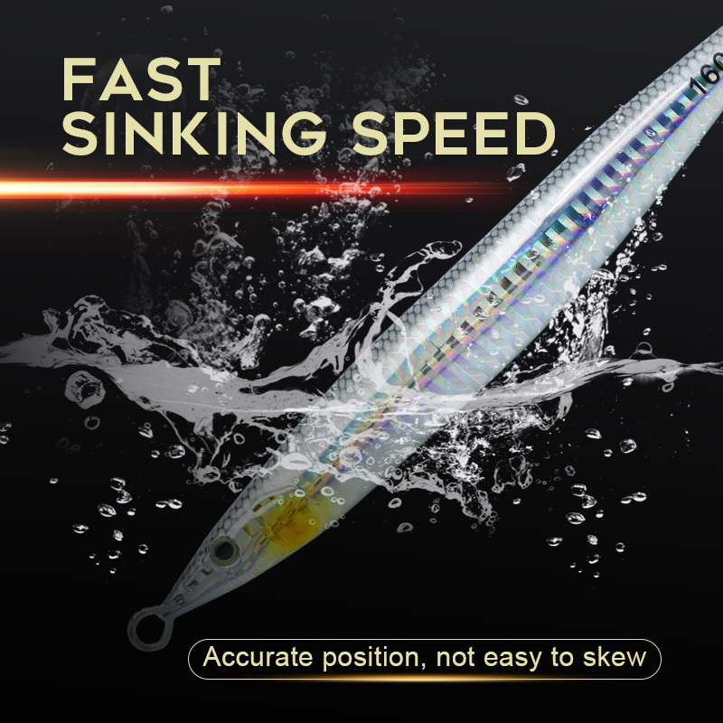 Fast Sinking Vertical Fishing Lure 130g160g Trolling - Temu