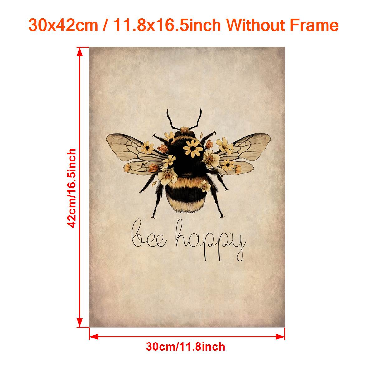 Honey Bee Decor Bee Wall Decor Bee Wall Art Inspirational - Temu Germany