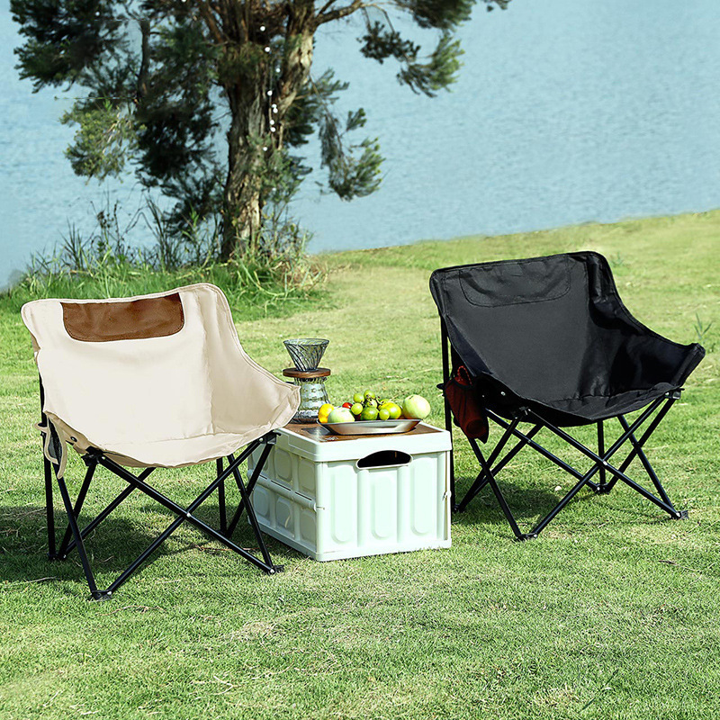 1pc Portable Exquisite Camping Folding Chair - Waterproof, Comfortable, and  Easy to Carry