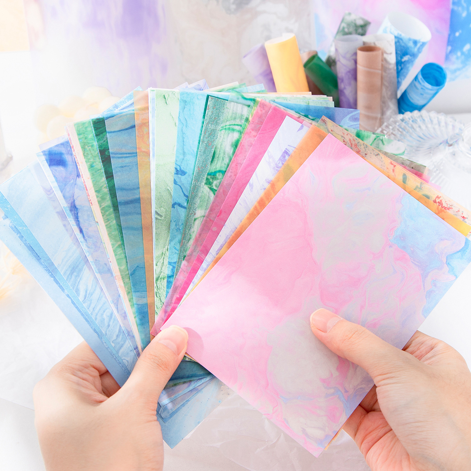 Colorful Paper For Scrapbooking Rainbow Bullet Journal, For