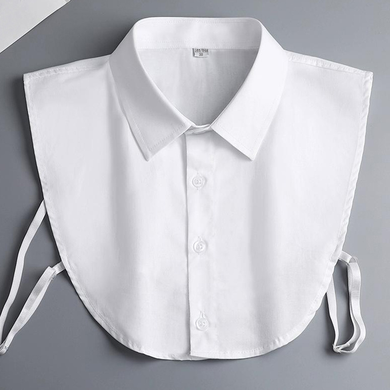 Media Blusa Camisa Cuello Falso Hombres, Accesorio Cuello Desmontable Traje  Formal, Color Sólido Removible, Opción Ideal Regalos - Joyería Accesorios -  Temu
