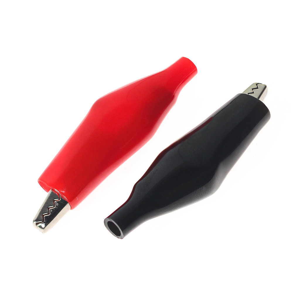 Acheter Pince électrique à Clip métallique de 45Mm, 20 pièces, pour tester  la sonde, noir et rouge