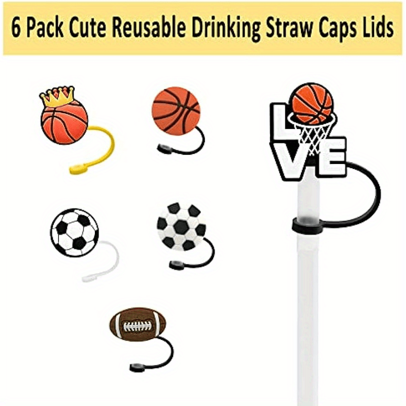 Silicone Nurse Straw Cover - 11 Pack Cute Reusable Drinking Straw Caps Lids  Dust-Proof Straw Plugs for Straw Tips for Home Kitchen Accessories (Nurse