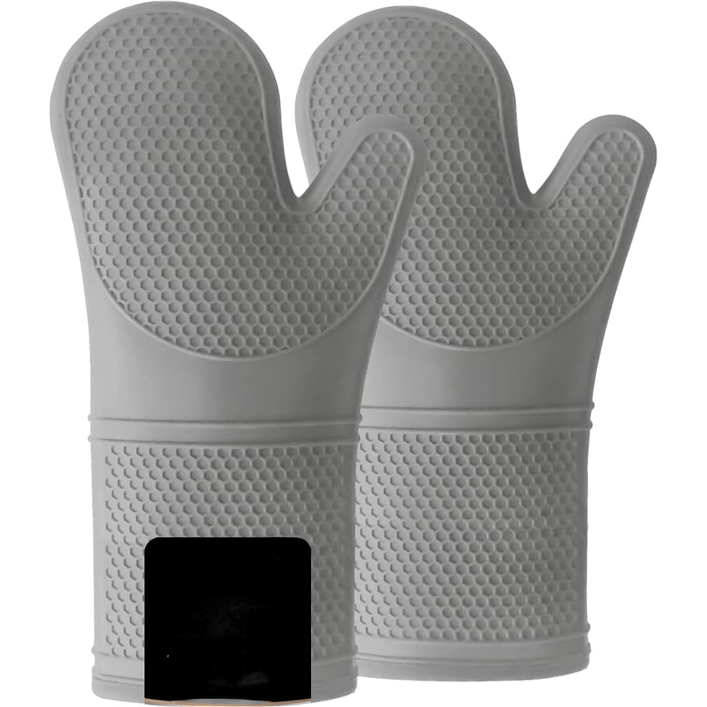 Oven Mitts Short Heat Resistant Mitts Microwave Oven Solid - Temu