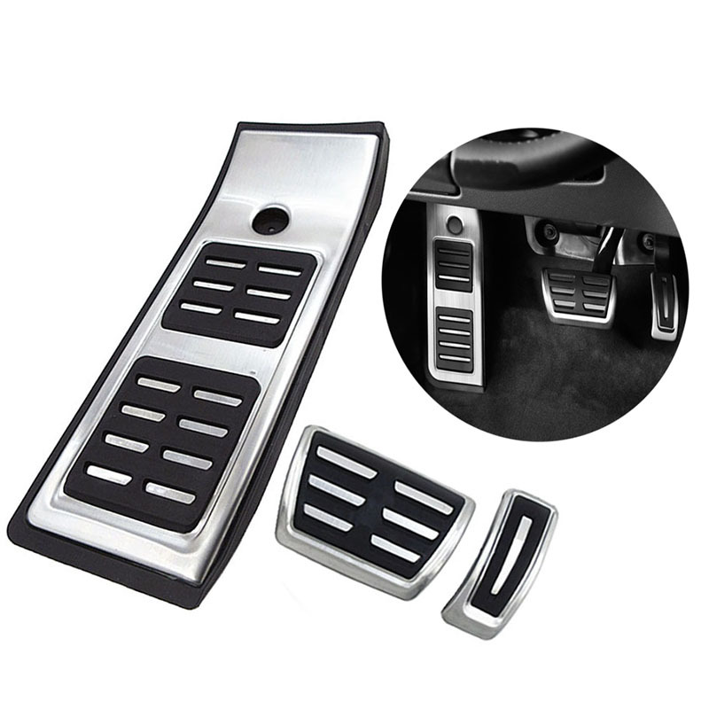 upgrade your audi q5 with stainless steel foot pedal covers 2018 2020 models
