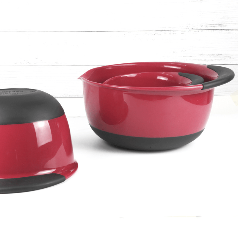 Mixing Bowls Set, Plastic Mixing Bowls With Spouts, Kitchen Gadgets,  Kitchen Accessories - Temu