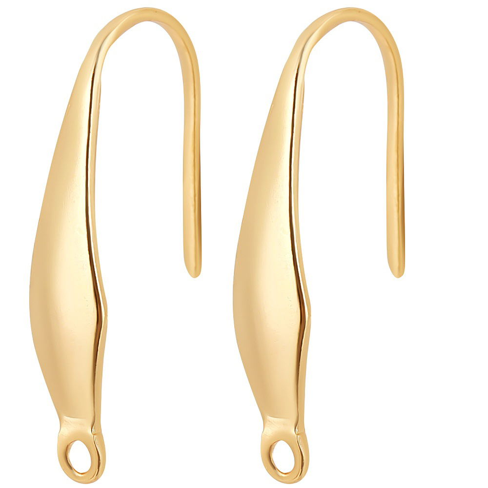 316 Surgical Stainless Steel Earring Hooks With Vertical - Temu