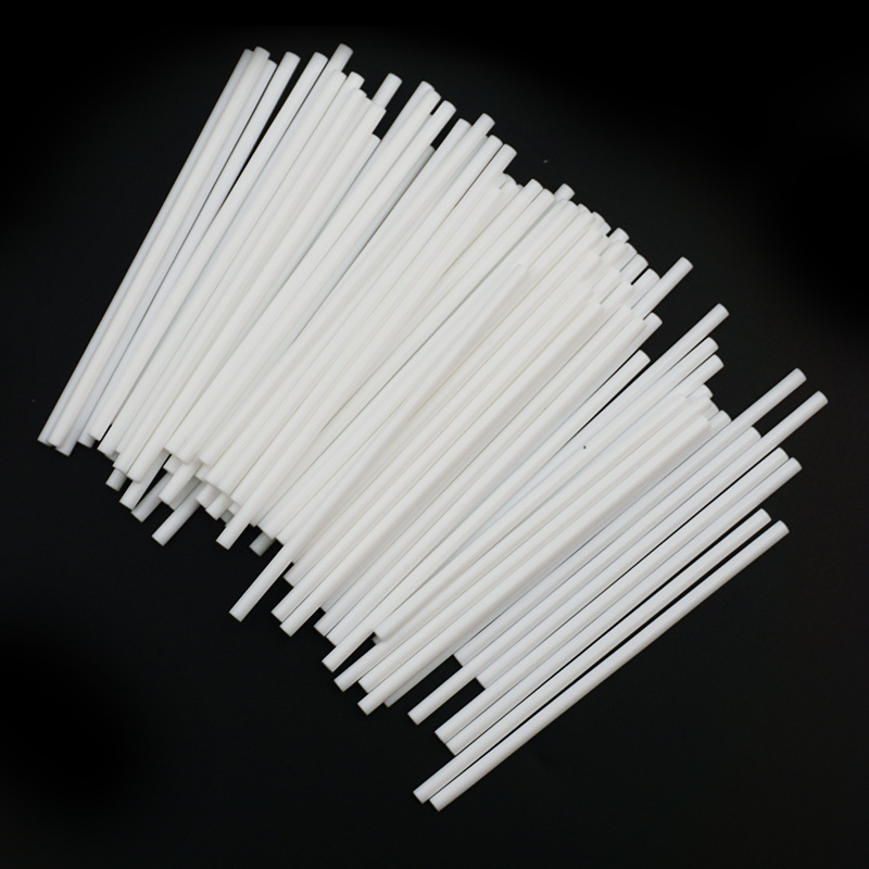   200pcs plastic lollipop   white diy baking accessories mold cake chocolate     baking tools details 5