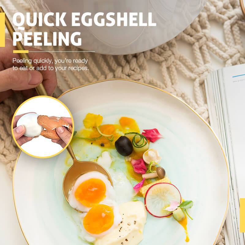Kitchen Hard Boiled Eggs Peeler Egg Shell Stripper Peel Egg Peeler Tool  Easy Use
