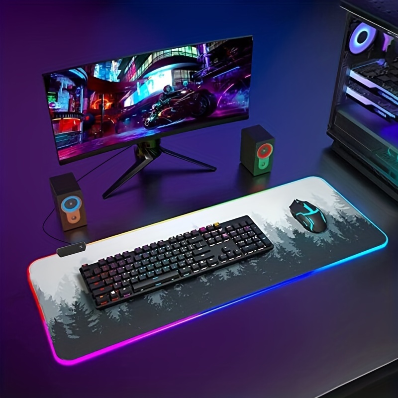 Gaming Mouse Pad Rgb Acessórios Do Computador Xxl