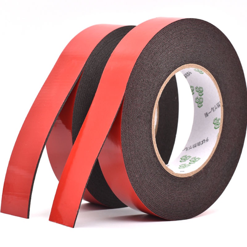 Double-Sided Tape Heavy Duty Adhesive Strong Sticky Foam Black