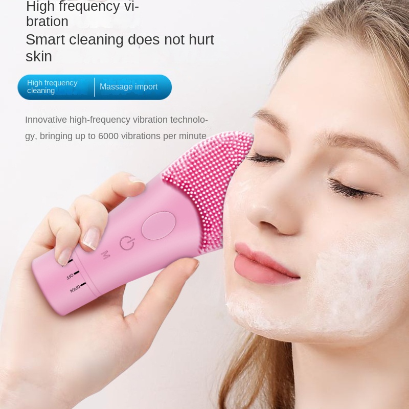 Cepillo Limpieza Facial Cepillo Facial Eléctrico Exfoliador - Temu