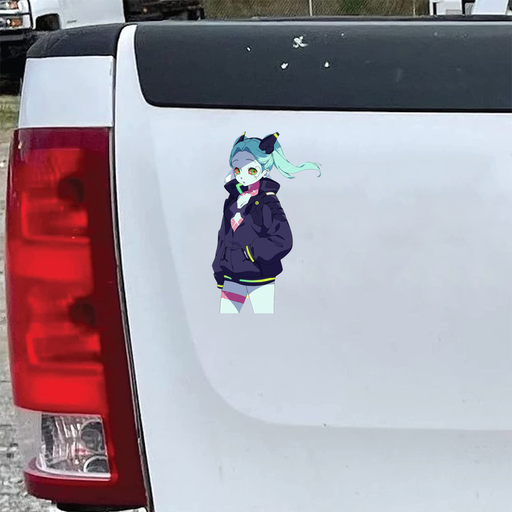 Rebecca Cyberpunk Edgerunners V5 Weatherproof Anime Sticker 6 Car Decal