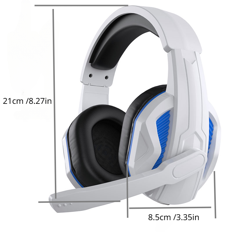 Auriculares Grandes Juegos Micrófono Oreja Ps4 Ps5 Xbox360 - Temu Chile