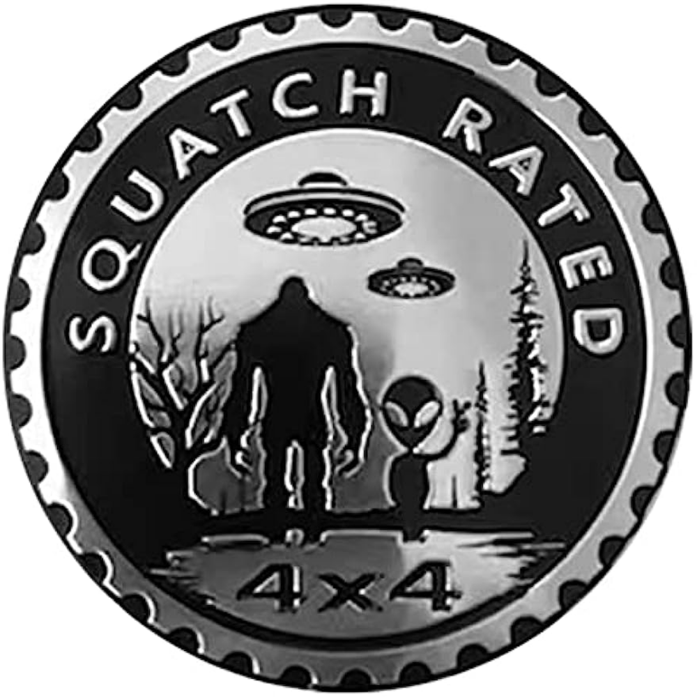 1 Шт. Значок Squatch Aliens Номинальная Автомобильная - Temu