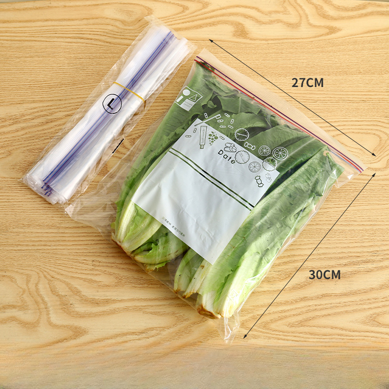 Zipper Bag Food Storage Zip Lock Bag For Biscuit Cookie - Temu