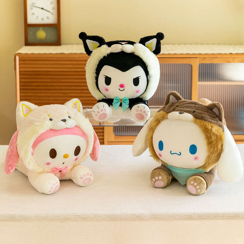 Kuromi Plush Toys, Kitty Cat Pillow Plush, Soft Doll Toys, Stuffed Animals  Toy Birthday Gifts for Girls Kids